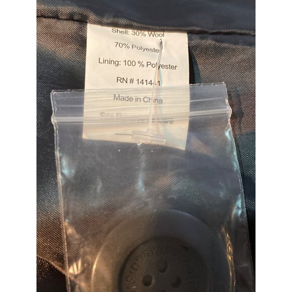 Alpine Swiss - Women’s Double Breasted Peacoat, NWT - Picture 10 of 11